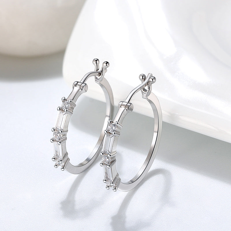 Hinged Back Earring - اقراط