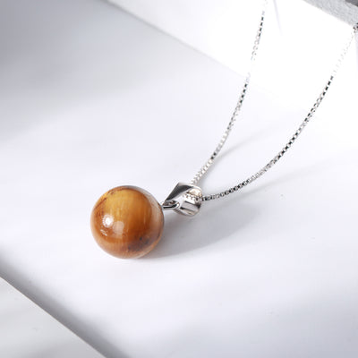 Natural Stone Necklace - سلسال